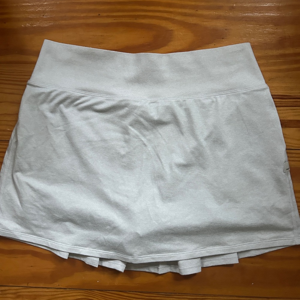 Oatmeal/ light grey athletic  Skort